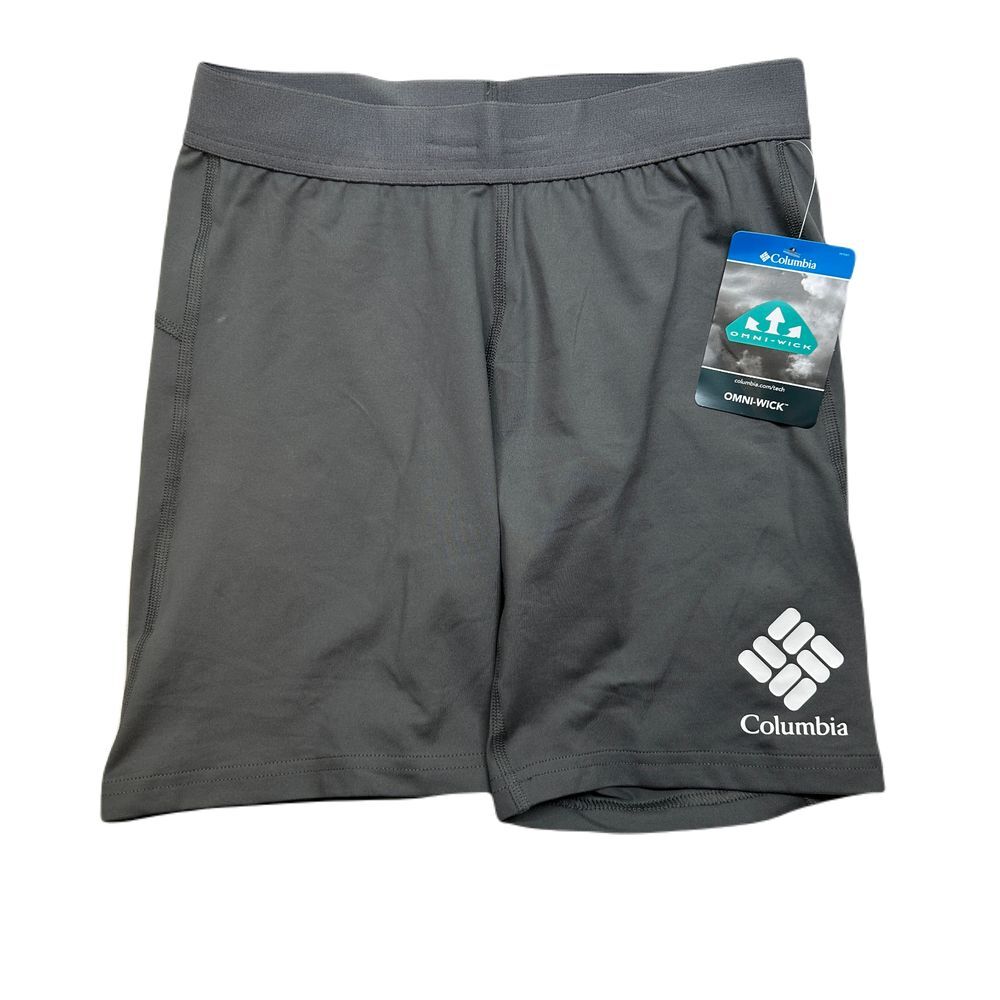 Columbia Hike Bike Shorts Womens XS Grey Inseam 6" Active Athletic $30‎